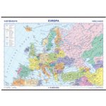 Evropa - školní fyzická nástěnná mapa, 136x96 cm/1:5 mil. – Hledejceny.cz