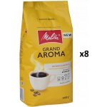 Melitta Grand Aroma káva 8 x 1 kg – Hledejceny.cz