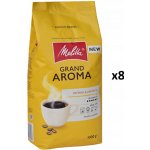 Melitta Grand Aroma káva 8 x 1 kg – Zboží Mobilmania