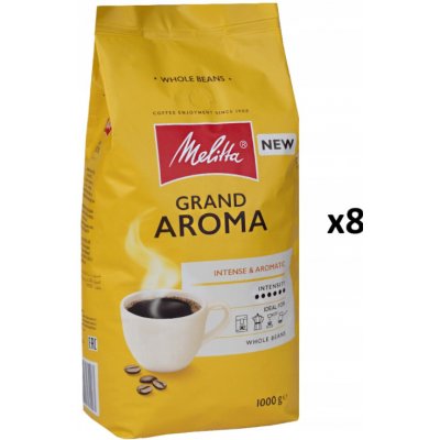 Melitta Grand Aroma káva 8 x 1 kg