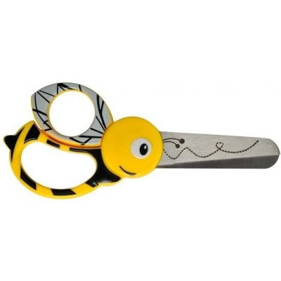 Nůžky dětské Animals 13cm - Včela FISKARS 1003747 – Hledejceny.cz