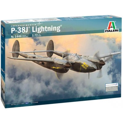 Italeri P-38J LightningModel Kit letadlo 1446 1:72