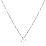 Šperky4U Ocelový náhrdelník, písmeno OPD0339-T – Sleviste.cz