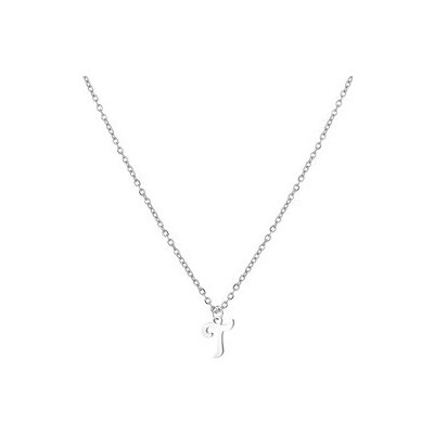 Šperky4U Ocelový náhrdelník, písmeno OPD0339-T – Sleviste.cz