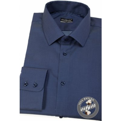 pánská košile KLASIK dl.rukáv Modrá 509-5505