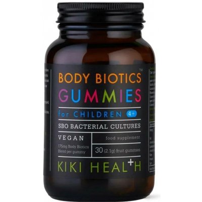 Kiki Health Probiotika dětská Body Biotics Gummies 30 kapslí – Hledejceny.cz