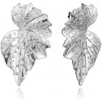Viceroy Jedinečné stříbrné náušnice Listy 2313E000-00 – Zboží Mobilmania