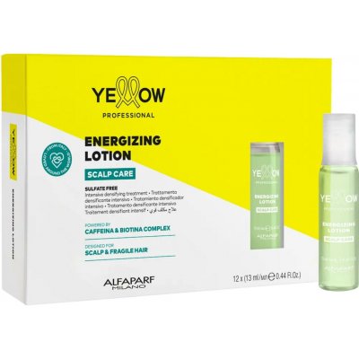 Yellow Professional Scalp Care Energizing Lotion Intenzivní kúra pro vlasy se sklonem k vypadávání 12 x 13 ml – Hledejceny.cz