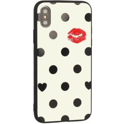 Vennus Kiss Vennus Glass Case Samsung Galaxy J6+ 2018 J610 Bílé