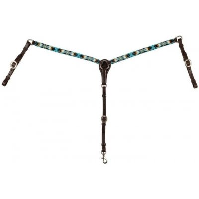 Westernový poprsník POOLS Navajo Sky dark brown – Sleviste.cz