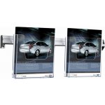 A-Z Reklama CZ Cocktail Brochure Wall držák na letáky set 2 x A5 – Zboží Mobilmania