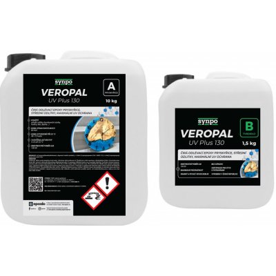 Synpo Veropal UV Plus 130 epoxidová pryskyřice čirá 13 kg – Zboží Mobilmania