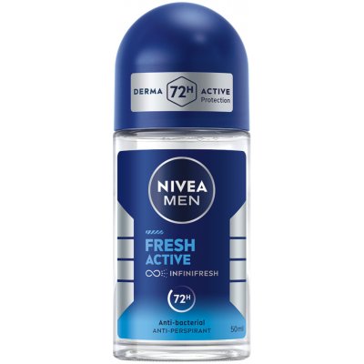 Nivea Men Fresh Active roll-on 50 ml – Sleviste.cz