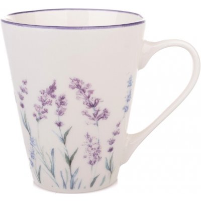 decoDoma Porcelánový hrnek LEVANDULE 310 ml – Zboží Dáma