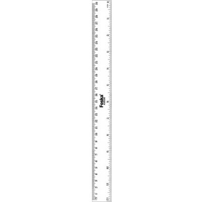 Foska AS0330 Pravítko 30 cm transparentní – Zboží Živě