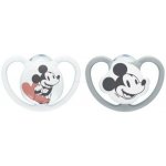Nuk silikon savička Mickey 2ks šedá – Hledejceny.cz