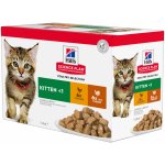 Hill's Science Plan Feline Kitten Chicken Turkey 12 x 85 g – Sleviste.cz