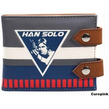 CurePink Peněženka Star Wars Hvězdné Války Han Solo [WALBSW03