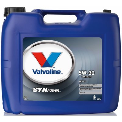 Valvoline SynPower ENV C1 5W-30 20 l – Zboží Mobilmania