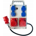 Přenosný stavební rozvaděč 2x32A 4x230 PCE – Sleviste.cz