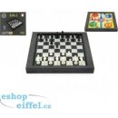 Bonaparte Šachy+dáma+mlýn dřevo společenská hra v krabici