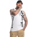 Yakuza Blood Slim Racer top Pánské Tílko UHB22025WHT bílé – Zboží Dáma