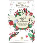 English Tea Shop BIO Vánoční čaj Adventní kalendář bílý 25 sáčků – Zboží Mobilmania
