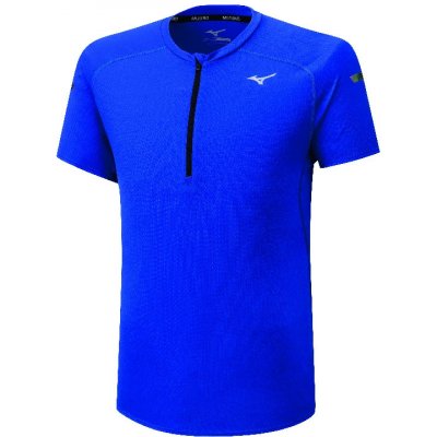 Mizuno Pánské tričko Solarcut ER Trail HZ Tee modré – Zboží Mobilmania