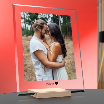 Skleněná deska s vlastní fotografií – Zboží Dáma