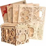 EscapeWelt 3D dřevěná skládačka Secret Treasure Box – Zboží Mobilmania