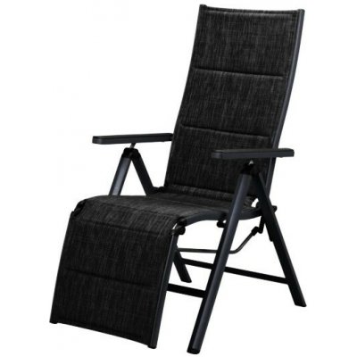 Countryside Hliníkové polohovací křeslo Houston HG-05717, antracitová – Zboží Dáma