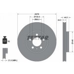 Brzdový kotouč TEXTAR 92313703 – Sleviste.cz
