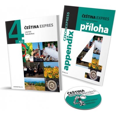 Čeština Expres 4 (A2/2) anglická + CD - Bořilová Pavla, Holá Lída, – Hledejceny.cz