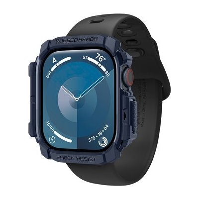 Spigen Rugged Armor Apple Watch Series 10 46mm navy blue ACS08599 – Zboží Živě