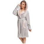 Vestis dlouhý župan 2556 Flora světle šedá – Zboží Dáma