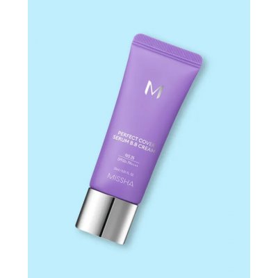 Missha BB-krém M Perfect Cover Serum BB Cream No.25 Warm Beige 20 ml – Zboží Dáma