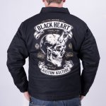 Black Heart Devil Skull Lined 0030045BLK black – Hledejceny.cz