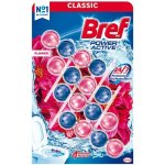 Bref Power Aktiv WC blok tuhý WC blok Flower blossom 4 x 50 g – Zboží Dáma