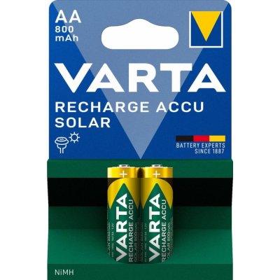 Varta Solar AA 800 mAh 2ks 56736101402 – Zboží Mobilmania