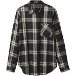 esmara dámská flanelová košile černá – Zboží Dáma