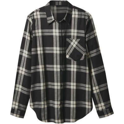 esmara dámská flanelová košile černá – Zboží Dáma