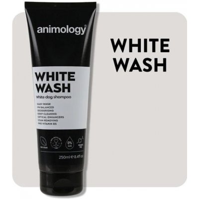 Animology Šampon pro psy na bílou srst 250 ml – HobbyKompas.cz