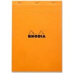 Rhodia Basic šitý blok A4 čtverečkovaný oranžový 80 listů – Zboží Mobilmania