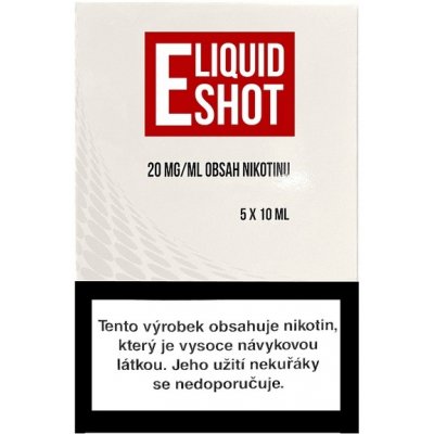 Expran Booster Eliquid Shot PG50/VG50 20mg 5x10ml – Zbozi.Blesk.cz