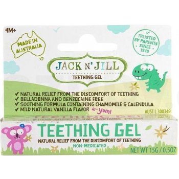 Jack N´ Jill Gel na prořezávající se zoubky 15 g