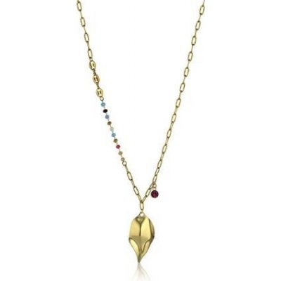 Emily Westwood Slušivý pozlacený náhrdelník EWN23012G