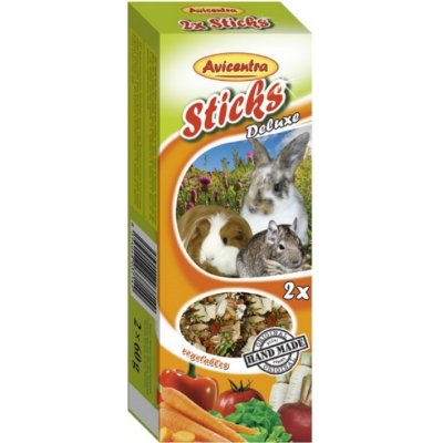 Avicentra Tyčinka Velký hlodavec zelenina 2 x 60 g – Zbozi.Blesk.cz