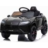 Beneo elektrické autíčko Lamborghini Urus 12V 24 GHz dálkové ovládání USB / SD Vstup odpružení otvíravé dveře měkké Eva kola 2 X motor original licence černá