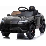 Beneo elektrické autíčko Lamborghini Urus 12V 24 GHz dálkové ovládání USB / SD Vstup odpružení otvíravé dveře měkké Eva kola 2 X motor original licence černá – Sleviste.cz