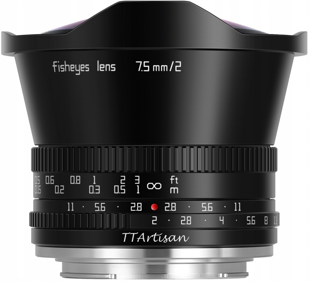 TTArtisan 7.5 mm f/2 Fisheye Nikon Z-mount